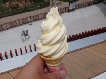 函館牛乳のソフトクリーム