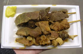 モツ串3種