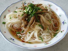 ハゼ冷麦