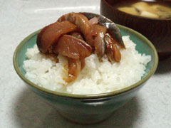 アジご飯