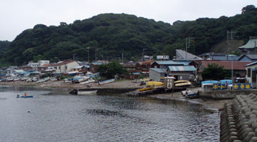 走水のボート乗り場